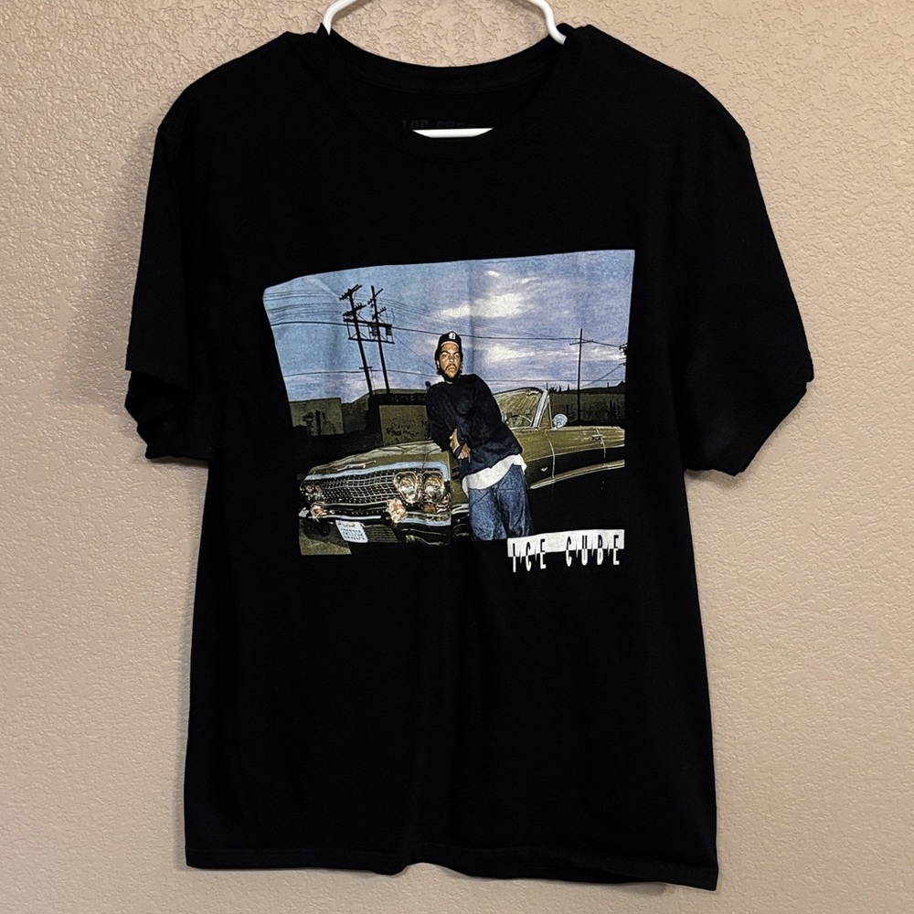 Black Ice Cube Graphic Tee